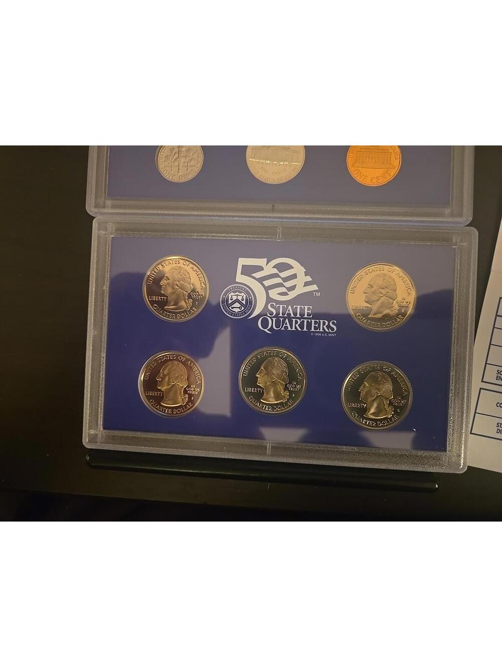 2006-S US Mint Proof Set 10 Coin Set OGP Original Government Packaging COA - Picture 6 of 7
